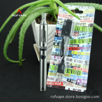 Newest selling ce fc rohs electronic cigarette e cig A Sub Evod A10 super vapor electronic cigarette